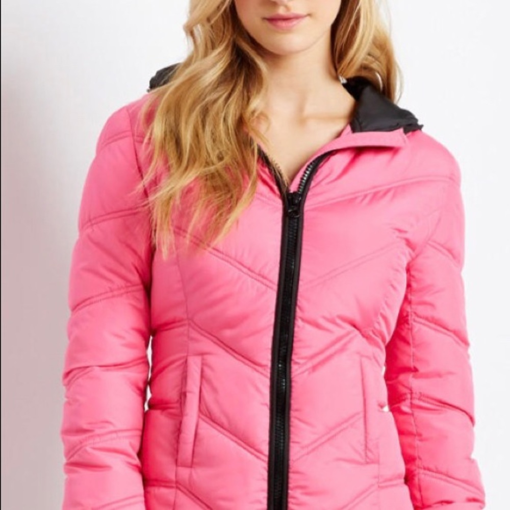 Aeropostale LLD Puffer With Thumb Holes